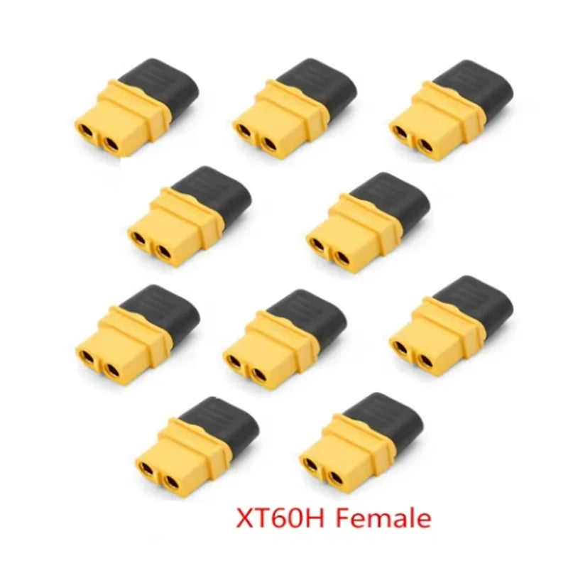 XT60H plug 3.5mm gold-plated plug, T-plug connector Brand new original Amass with protective cover, model airplane Zpaxo