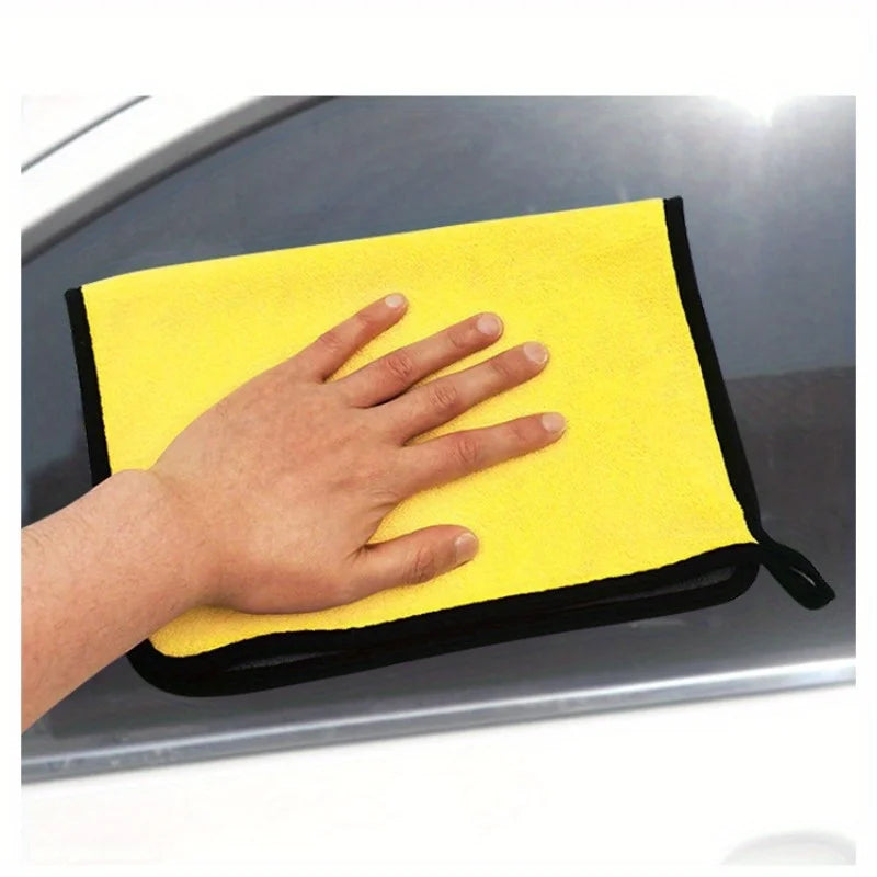 5/10 pcs ar Wash Microfiber Towel 30x30CM Car Cleaning Drying Cloth Hemming Car Care Cloth Detailing Car Wash Towel Zpaxo