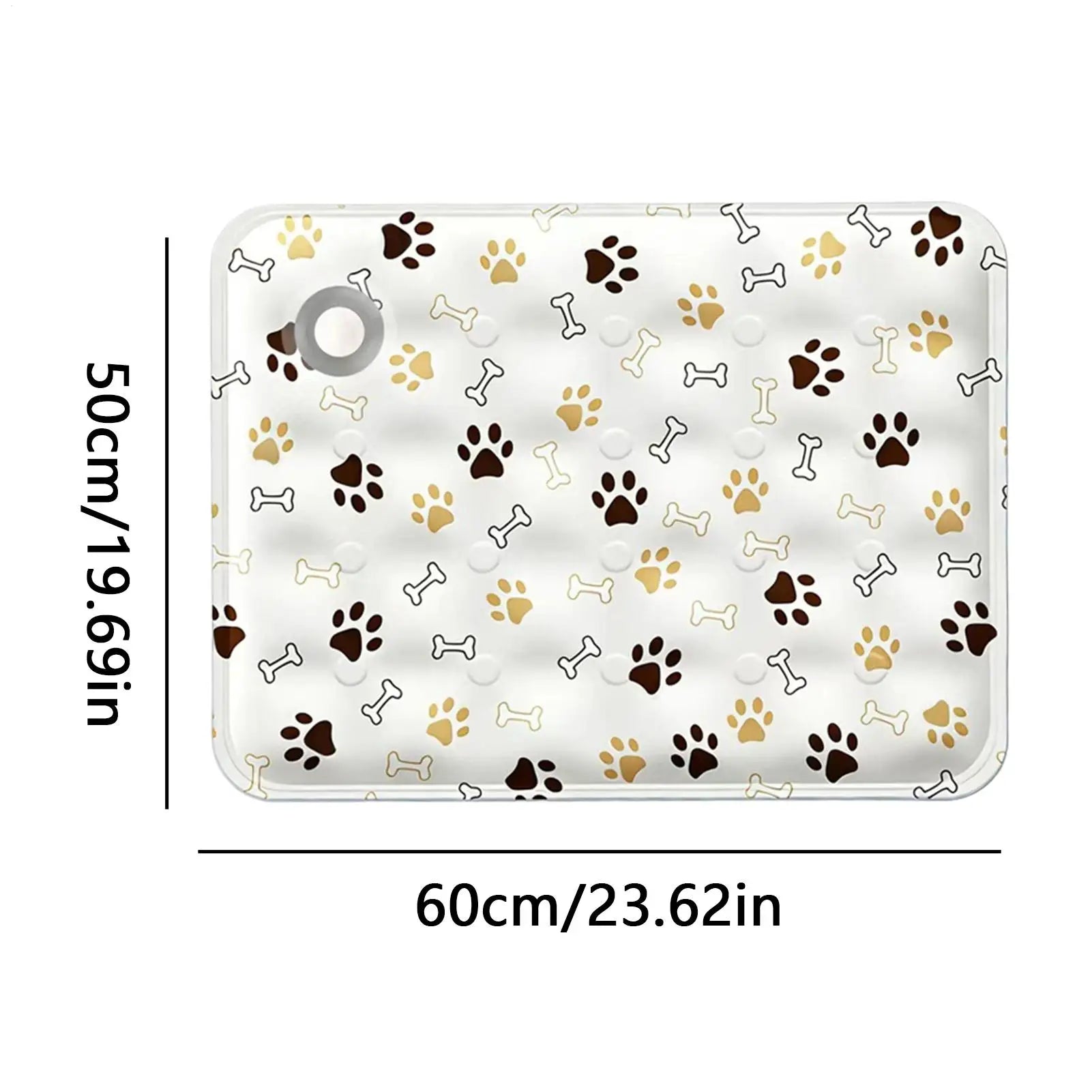 Pet Cooling Mat Hot Summer Moisture-Resistant Cushion Dog Cooling Mat Water-filled Pad For Sleeping Resting Travel Shelter Zpaxo