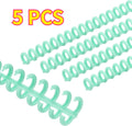 5-Pack 30-Ring Colorful Plastic Comb Binding Spines | Office & School