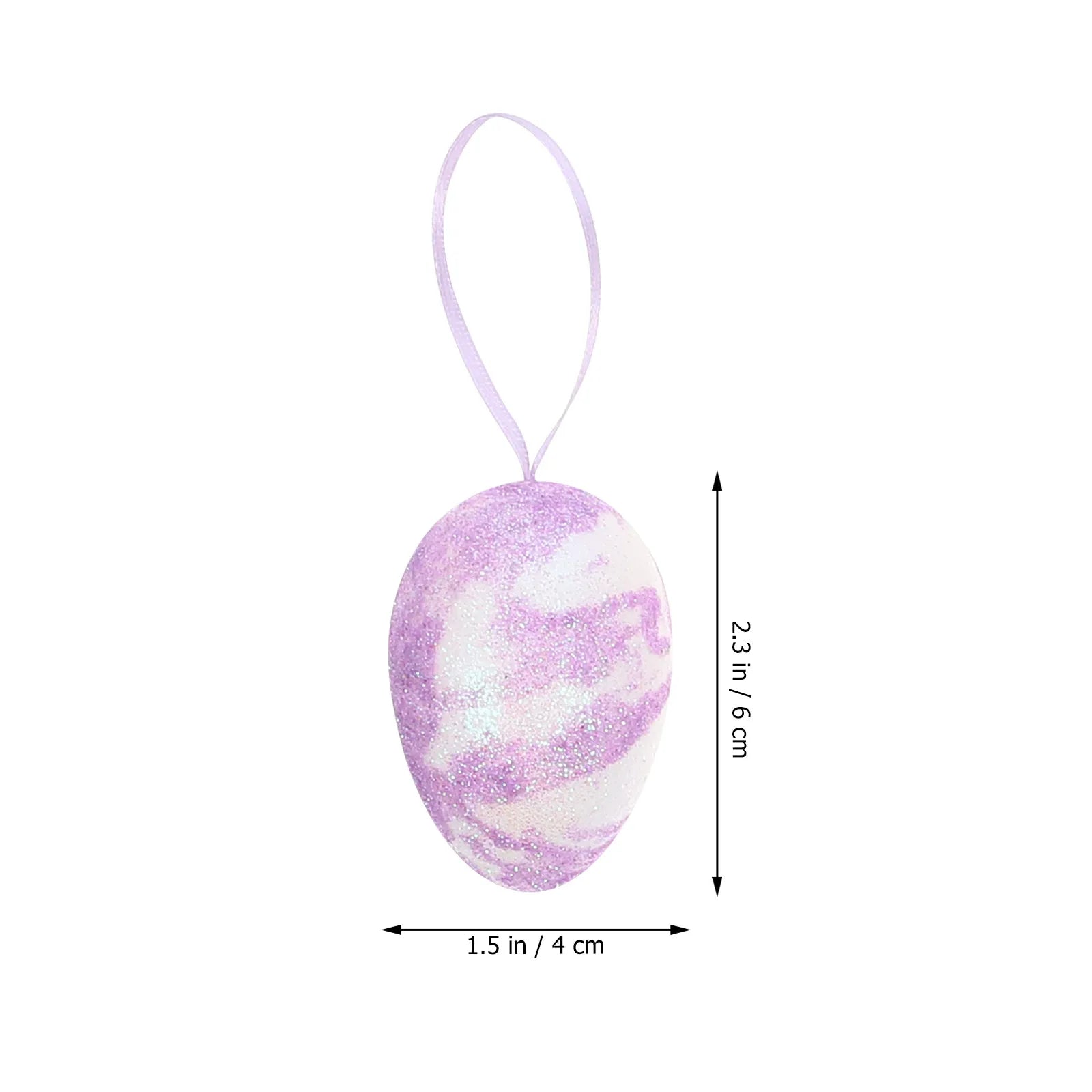 Easter Egg Ornaments Hand-painted Decorative Hanging Eggs Tree Decor
