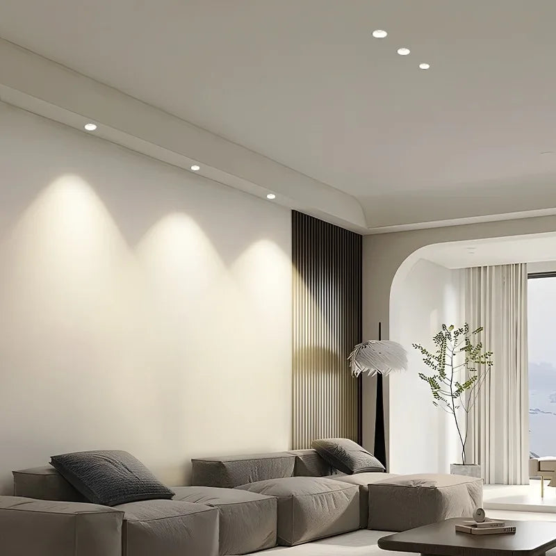 SHINEKNOT COB LED Downlight – Full Spectrum Anti-Glare Ceiling LED Ceiling Downlight Zpaxo