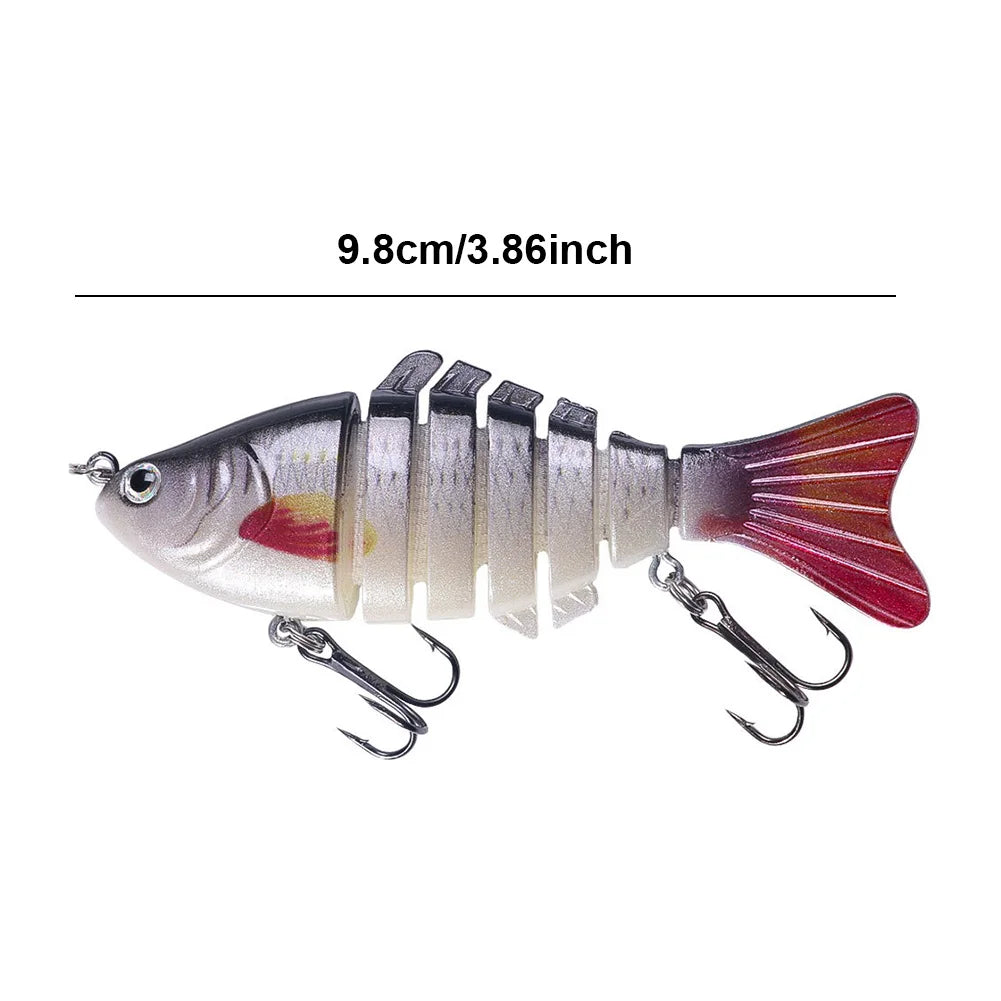 Sinking Wobblers Fishing Lures Lifelike Multi Jointed Swimbait