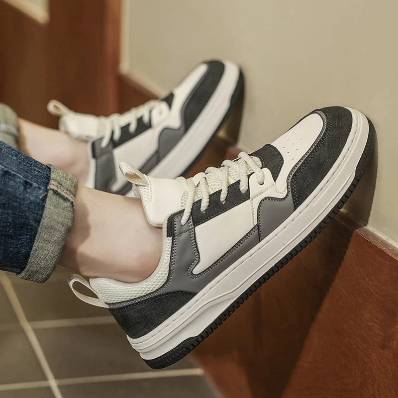 Men's Casual Sneakers Luxury Trainer Shoes Breathable Race Running