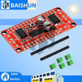 4 5v-13 5v Stepper Motor Dual DC Driver Control Board Module PCA9685 Zpaxo PCA9685 TB6612 1pc