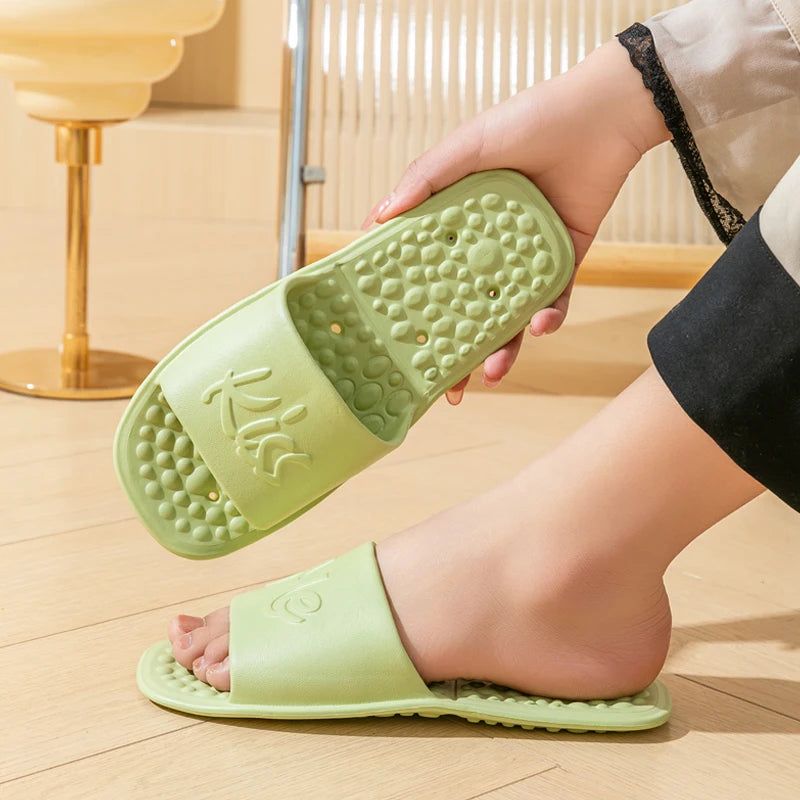 Women's Foldable Portable Summer Slippers Non Slip Quick Drying
