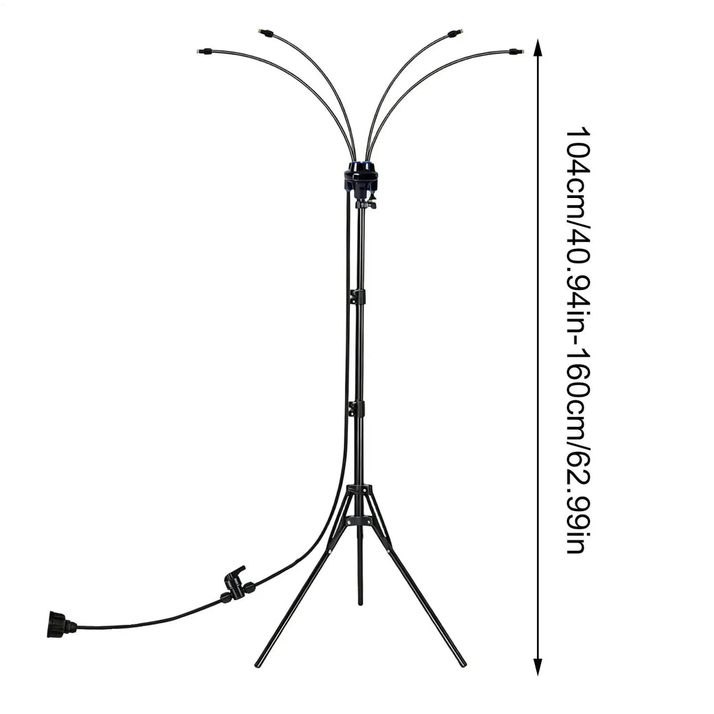 Misters For Outside Adjustable Portable Misting System Patio Misting System For Backyard Yard Garden Park Summer Spring Play Zpaxo