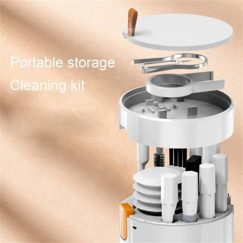 652F 20 IN 1 Multifunctional Cleaner Set Computer Phone Earphone Camera Cleaning Zpaxo