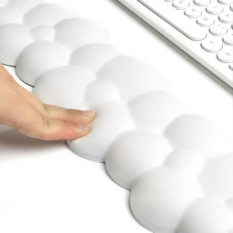 Mouse pad with wrist rest keyboard cloud anti-slip desktop office gamer mouse wrist rest Ergonomic keyboard mouse pad wrist rest Zpaxo