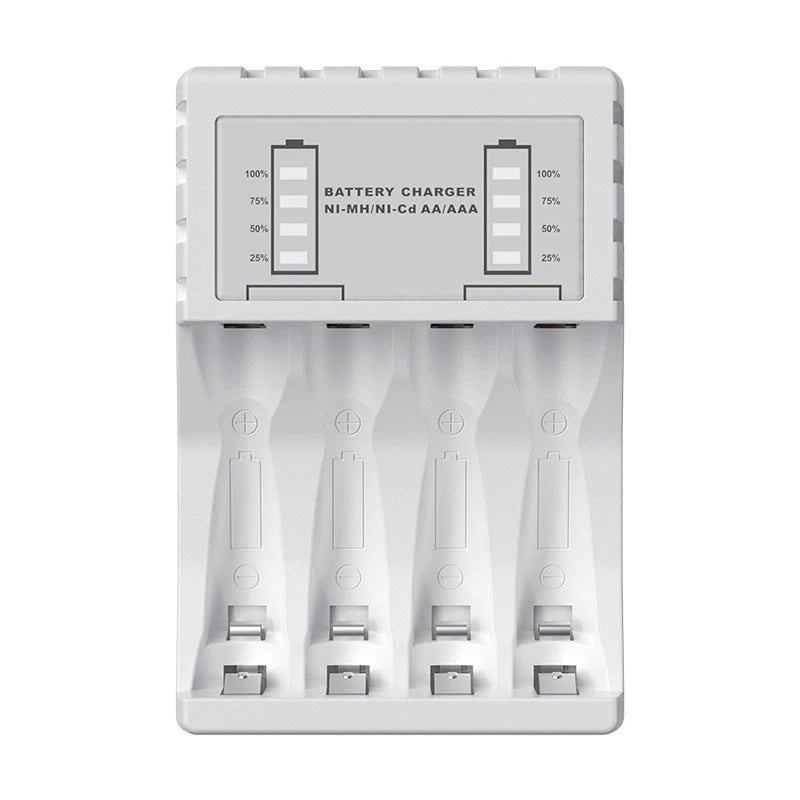 4 Slots Intelligent Ni-mh Battery Charger Rechargeable 1 2V 5 7 AAA