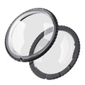 Lens Guards X4 Protector Tempered Glass Front Back Camera Cap