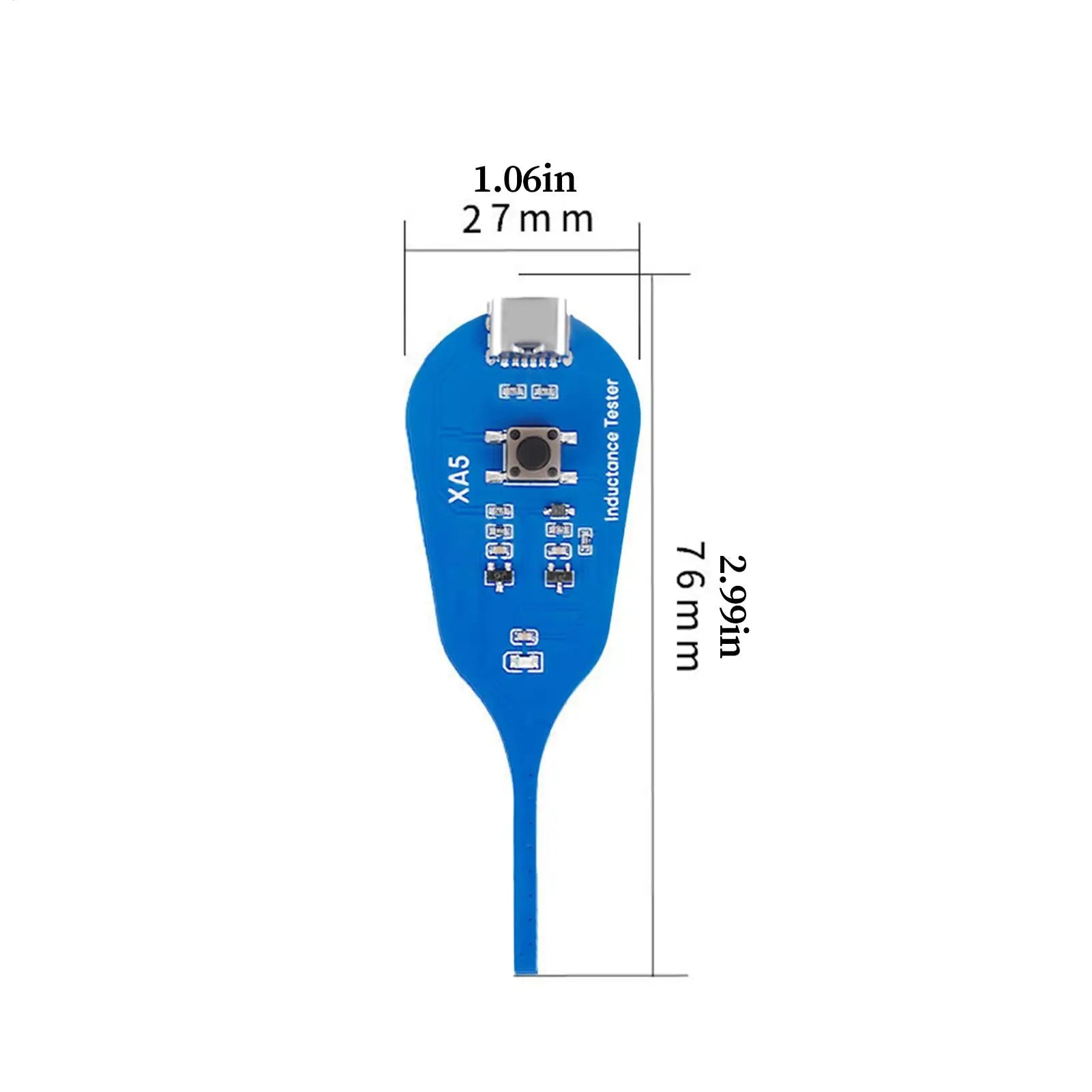 Motherboard Tester Tool Motherboard Coil Repair Detector Computer Inductance Diagnostic for Computer Appliance PC Laptop Phone Zpaxo