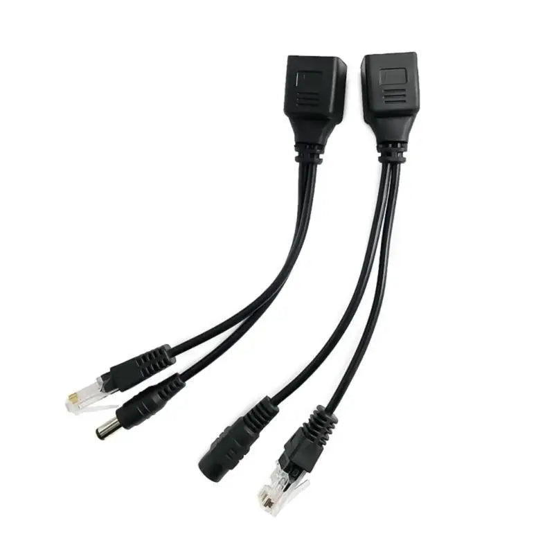 652F Passive Poe Injector Splitter Short Distance Power Over Ethernet Zpaxo