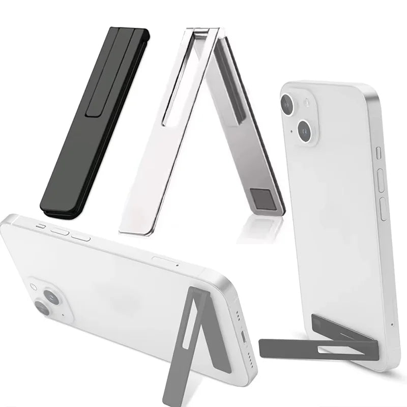 Ultra Thin Mini Phone Kickstand Stand Metal Foldable Universal Zpaxo