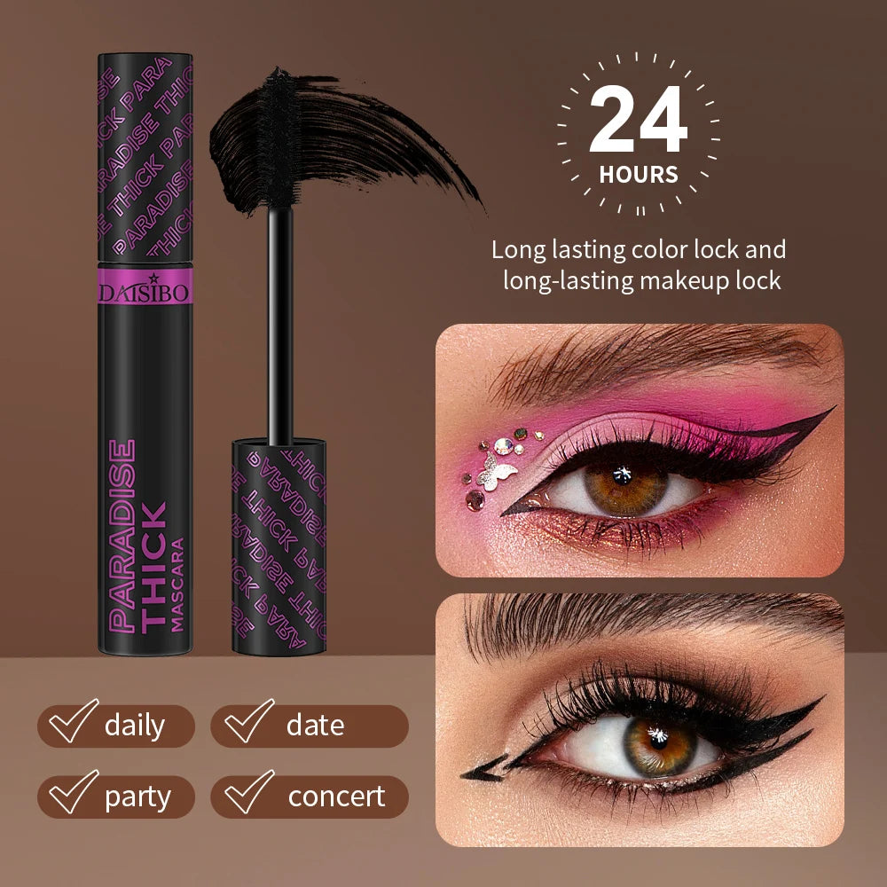 Thick Curly Mascara Thin Waterproof Durable Natural Eye Makeup