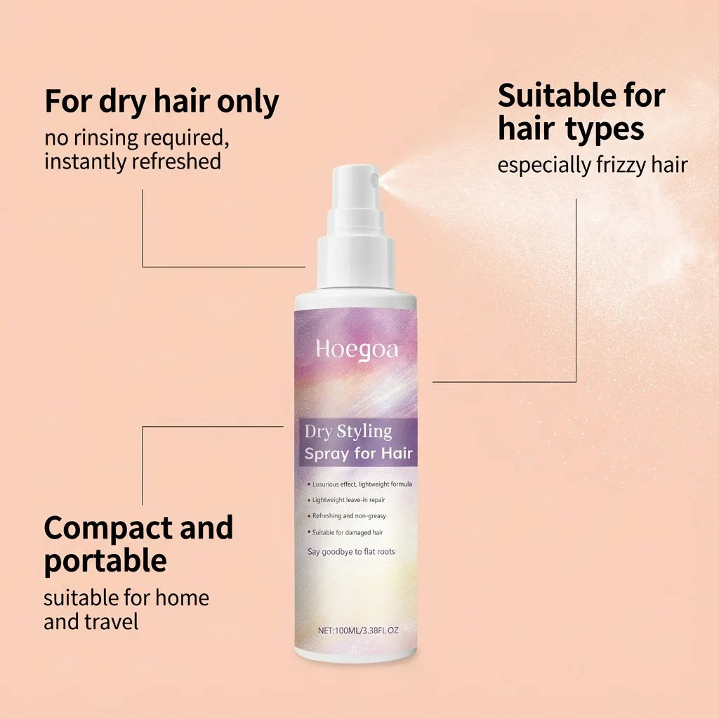 HOEGOA Hair Moisturizing Spray – Frizz Control & Smoothing Leave-In Hair Spray Zpaxo