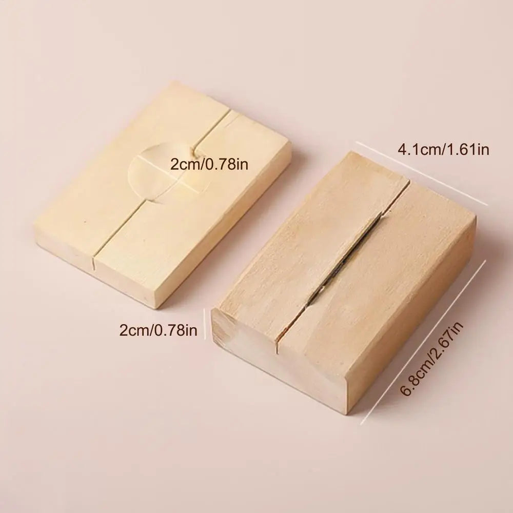 Nut Cracker Tool Manual Wooden Sheller Chestnut Walnut Opening