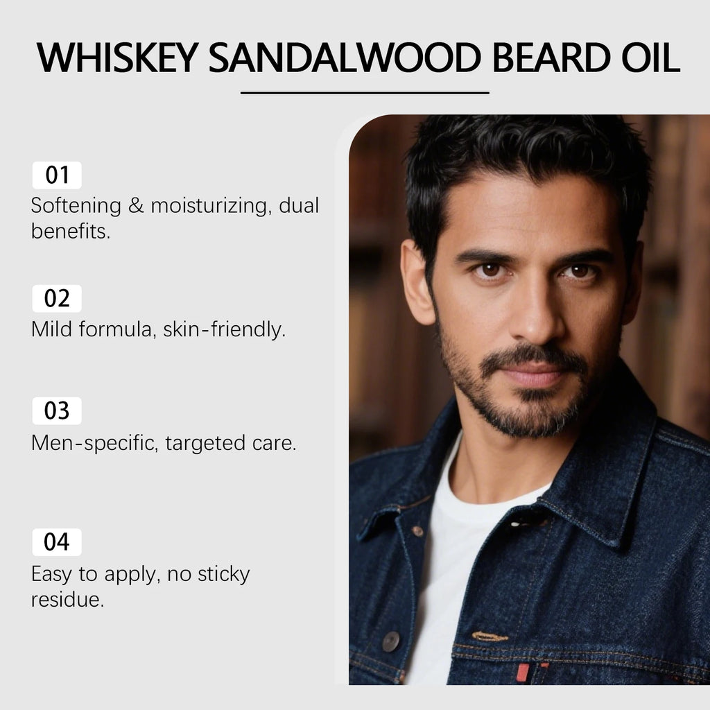 East Moon Rosemary Beard Oil for Men – Non-Greasy 30ml Beard Care Oil Zpaxo