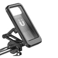 Waterproof Motorcycle Bike Mobile Phone Holder Magnetic Universal Zpaxo black 1PC