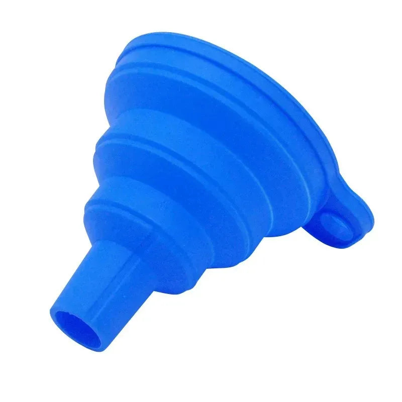 Collapsible Silicone Car Funnel – Universal Oil & Fluid Fill
