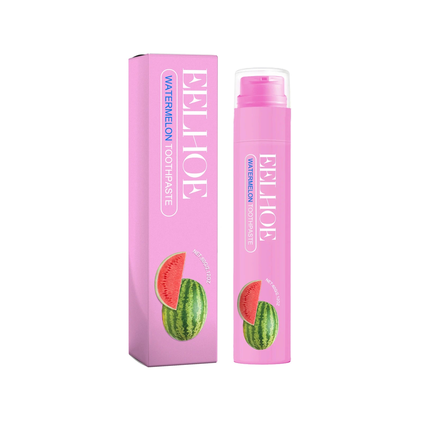 Eelhoe Fruity Whitening Toothpaste – Stain Removal & Fresh Breath Whitening Toothpaste Zpaxo Watermelon Flavor