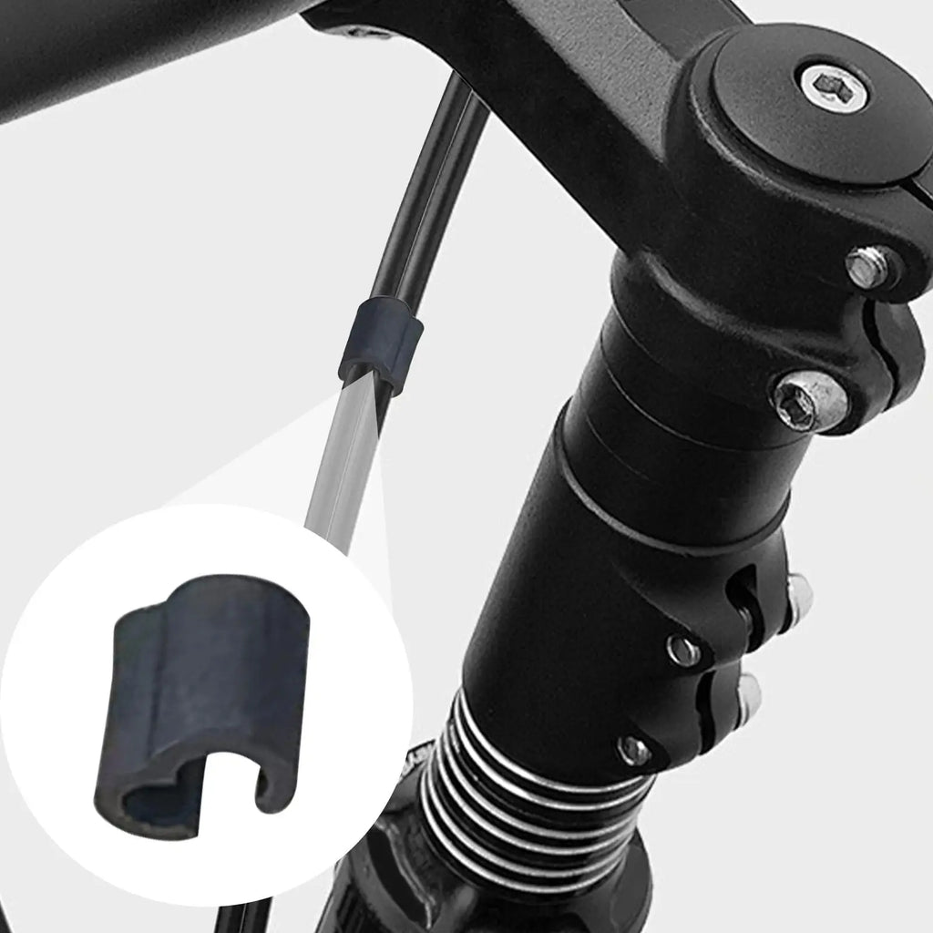 Cycle Cable Clips 10X Housing Hose Guide Clamps Housing Guide Retaining Buckle for Outdoor Road Mountain Riding Zpaxo