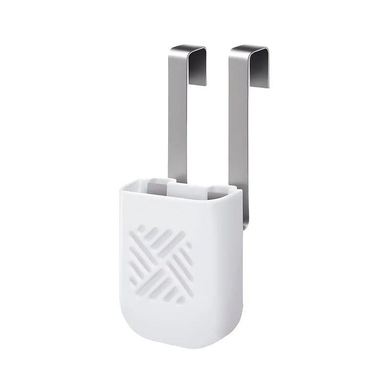 Hanging Toilet Solid Dispenser Stainless Steel Bracket Tablet Storage