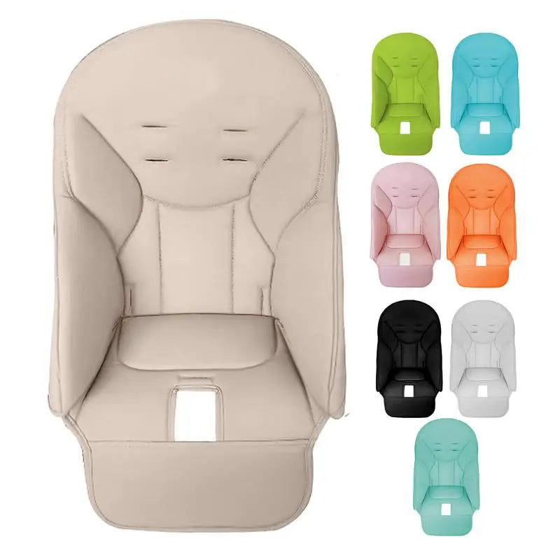 Portable Dining Chair Cover Baby PU Leather Dining Chair Pad for PegPerego Siesta Zero3 Baoneo Kosmic Jane Zpaxo