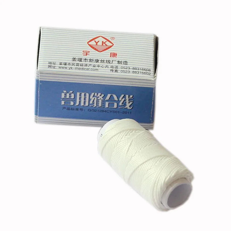 1 Volumes Veterinary Suture Pig Thread Special Beam Surgical Needle
