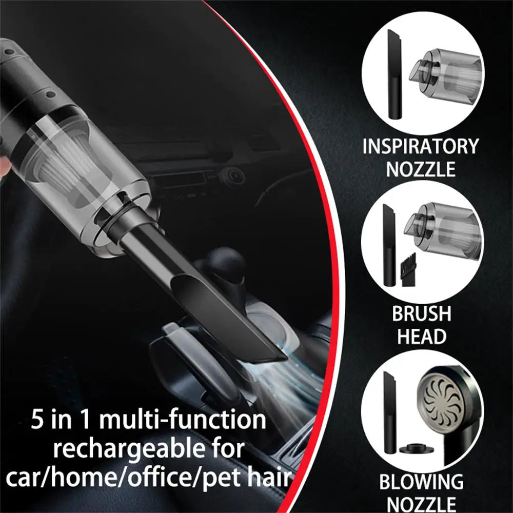 Portable Small Vacuum Cleaner For Multi Purpose Vehicles Small Household Pump Handheld Car Vacuum Cleaner Zpaxo