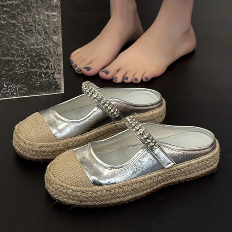 Women's Summer Round Closed Toe Comfortable Lightweight Slippers 2026 Zpaxo