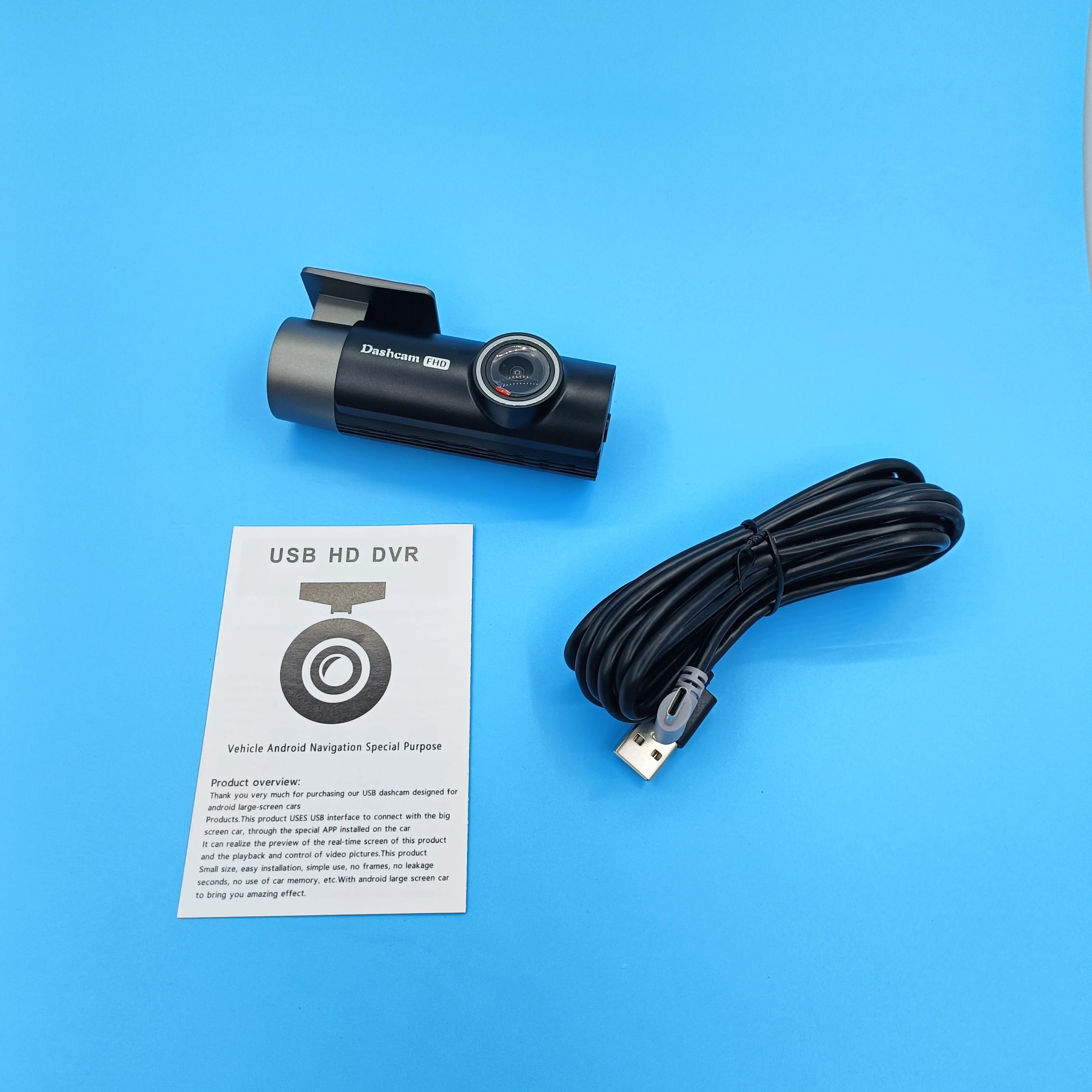 Full HD Dash Cam 1080P Car Android Navigator 130 DVR Driving Recorder