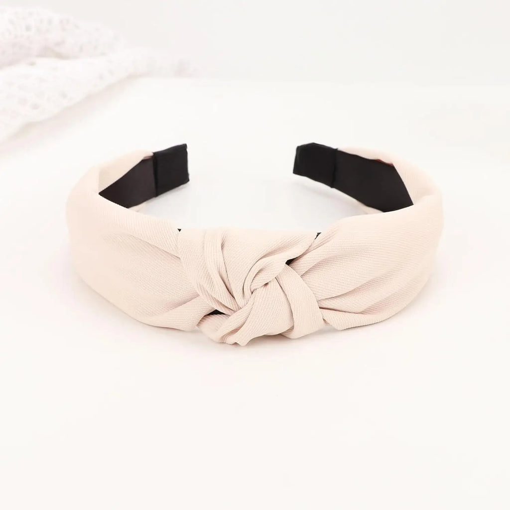 Boho Knotted Headbands – Wide Soft Stretch Non-Slip Women Set