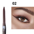 Smooth Eyeliner Gel Pencil Waterproof Long-lasting Ultra-fine Natural Soft Non-Smudge Black Brown Eyeliner Pen Makeup for Eyes Zpaxo 02