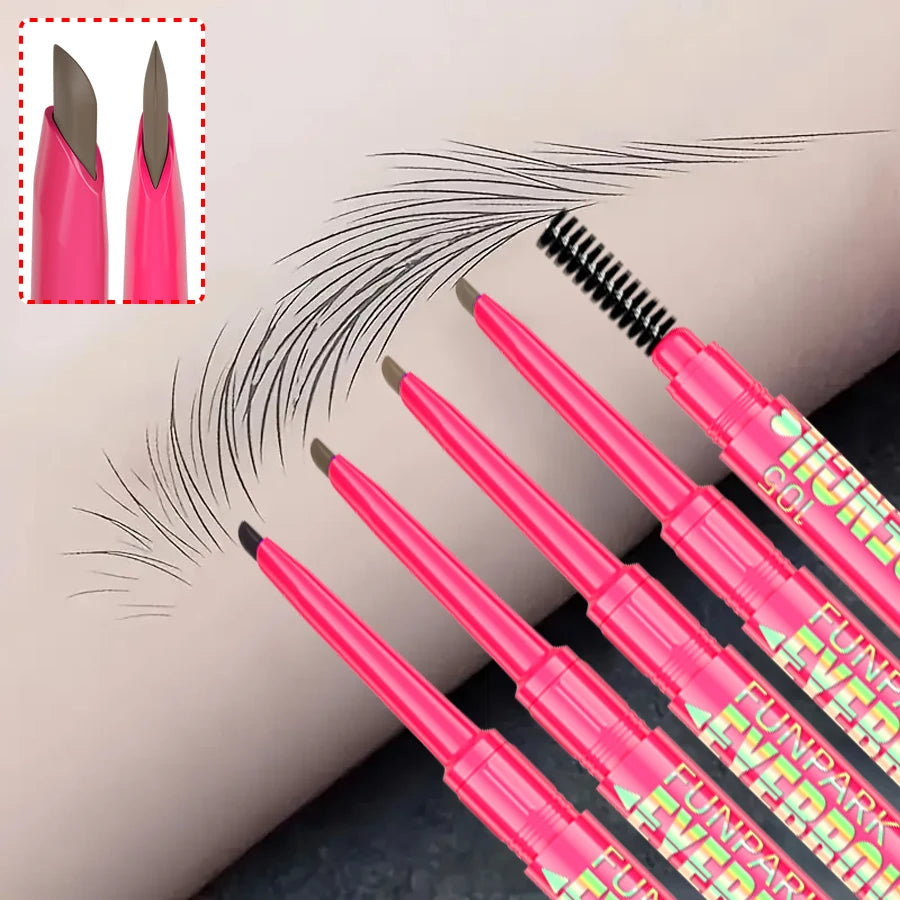 Professional Natural Brown Black Waterproof Eyebrow Pencil Ultra-fine