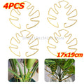 Tutors for Plants Support Adjustable Metal Plant Support Climbing Stem Holder Stabilizer Garden Accessories Garden Stakes Zpaxo Gold-4pcs