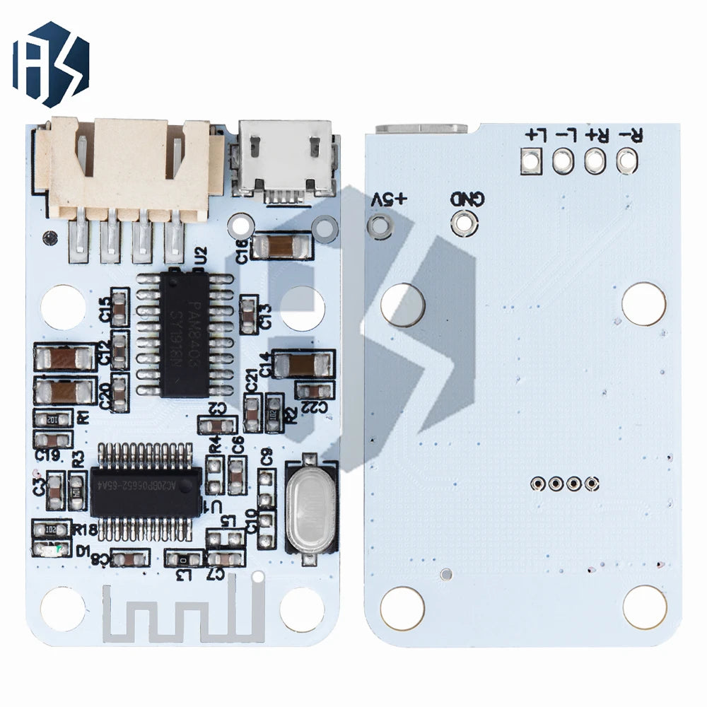 3W Dual Channel Bluetooth 4 0 BLE Receiver Module 5V Micro USB Power Zpaxo