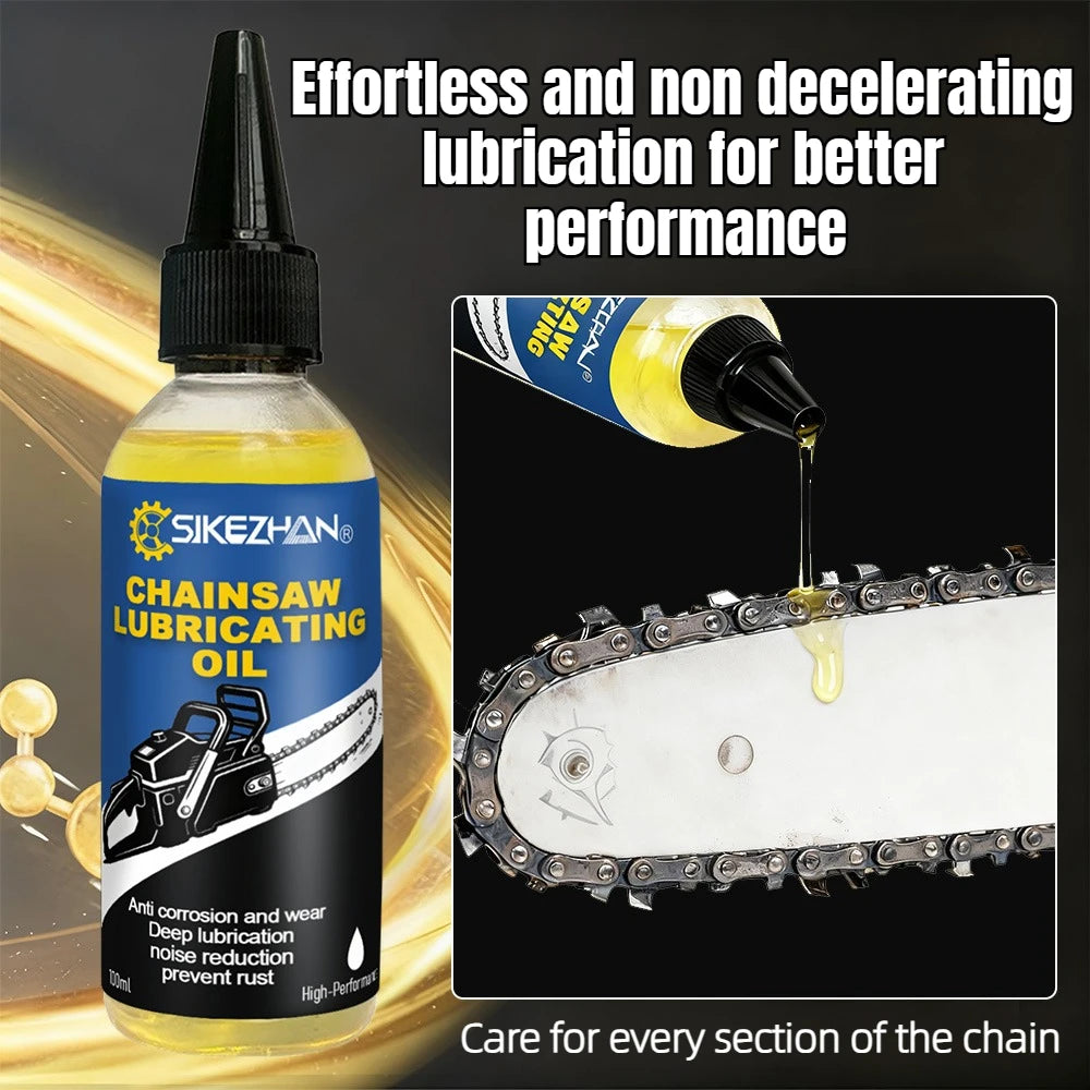 Chainsaw Lubricating Oil Motorcycle Bicycle Chains Lube Anti Rust Deep Penetrating Lubricant Tool Lubricant for Hedge Trimmer Zpaxo
