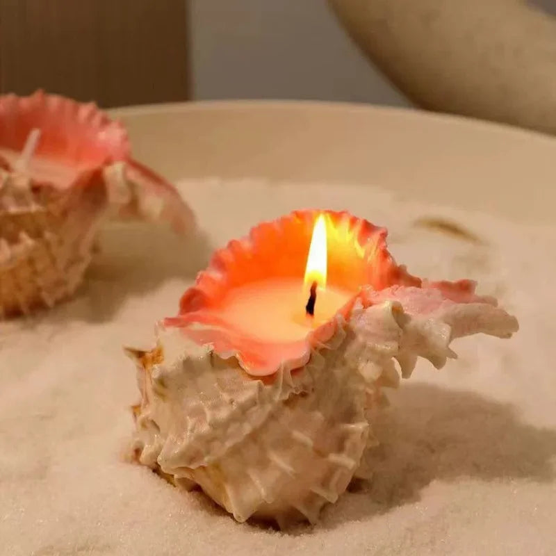 Conch Scented Candle Handmade Home Decoration Ornaments Bedroom