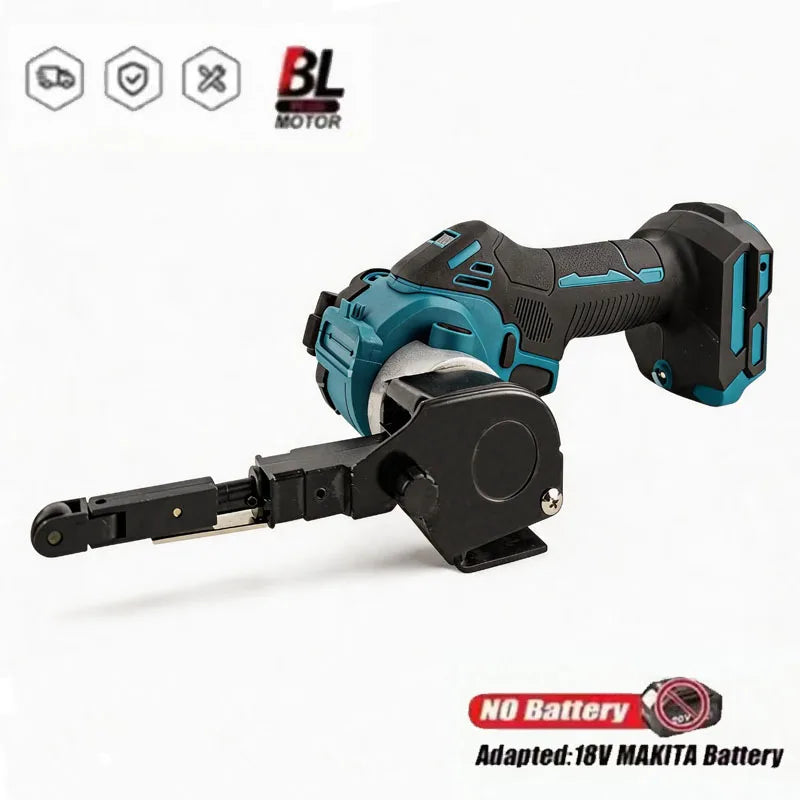 Brushless Electric Mini Belt Sander 11000RPM Angle Grinder Cordless