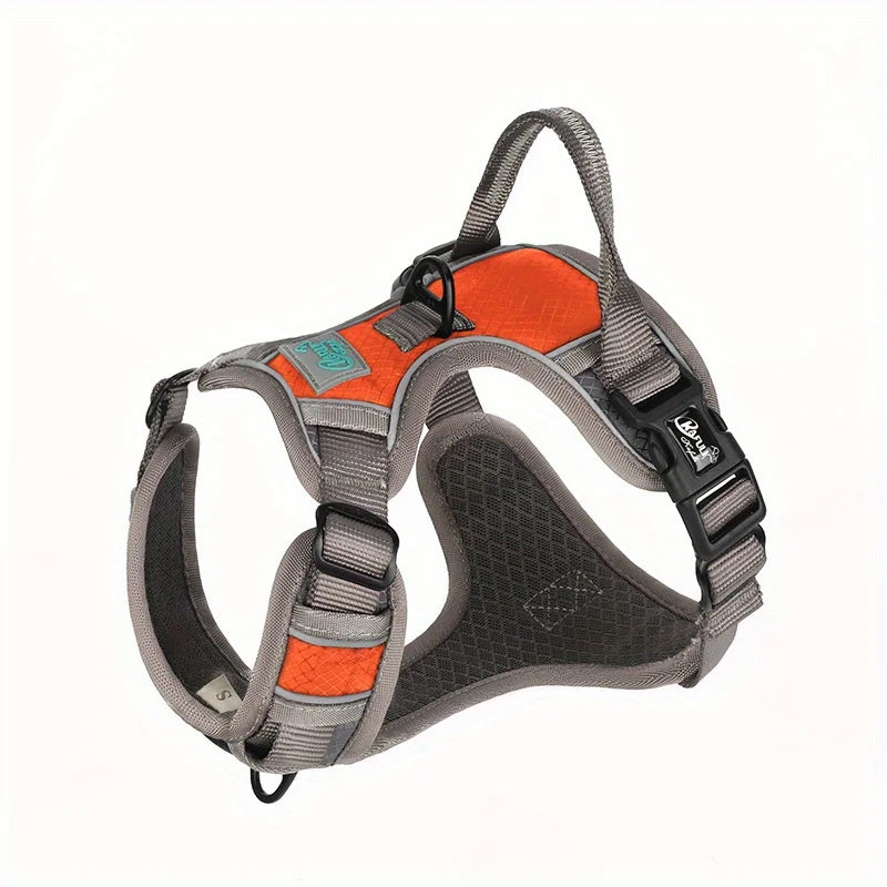 Pet Dog Harness Vest Leash Reflective Anti-pull Outdoor Walking