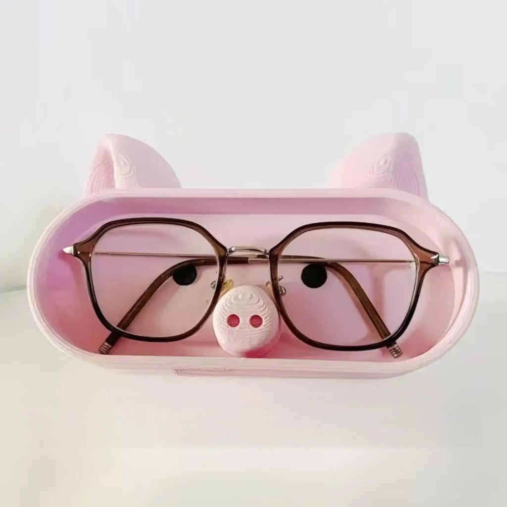 Glasses Case Women Display Portable Animal Organizer Sunglass Eye