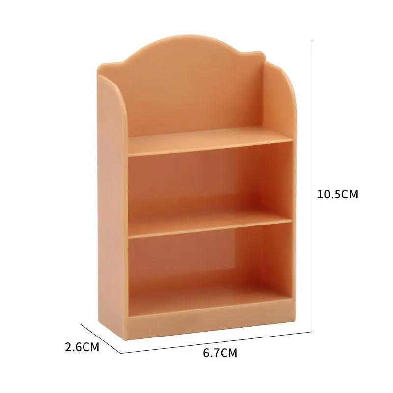 1 12 Dollhouse Miniature Supermarket Shelf Display Stand Storage Rack Zpaxo Brown