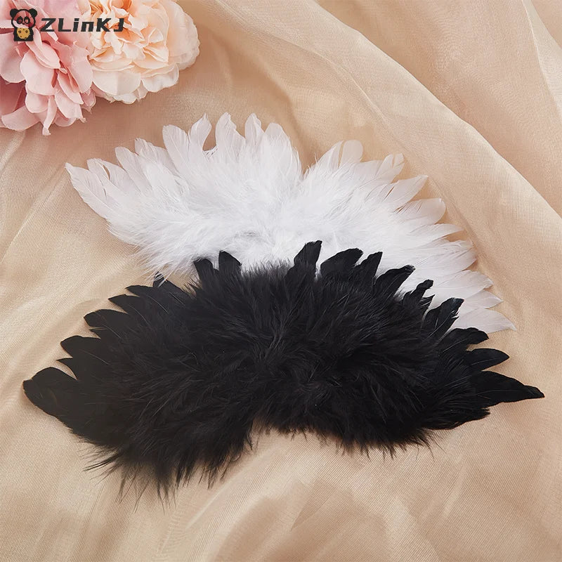 DIY Mini Angel Wing Newborn Props 1 6 4 3 BJD Doll Clothes Wings Zpaxo
