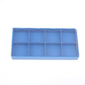 Multifunctional 8 18 24 Compartments Storage Box Lid Ideal Watch Zpaxo 8 Grids