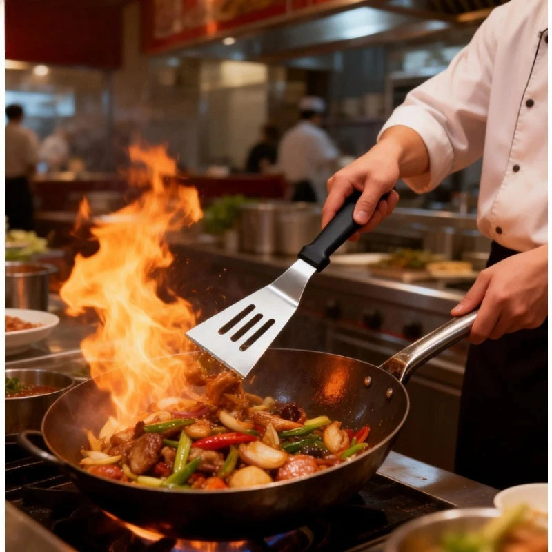 Stainless Steel Spatula Small Metal Turner Brownie Cookie Lasagna Pie