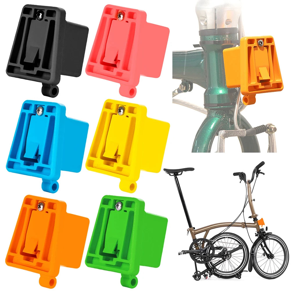 Bike Front Carrier Adapter Block Screw Accessories Folding Rack