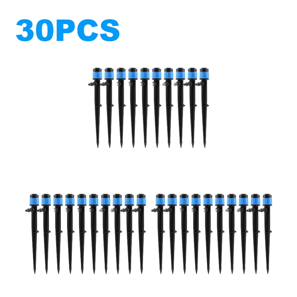 10-100pcs Auto Drip Irrigation Watering System Automatic Watering Spike for Plants Flower Indoor Garden Waterers Kits Zpaxo 30PCS