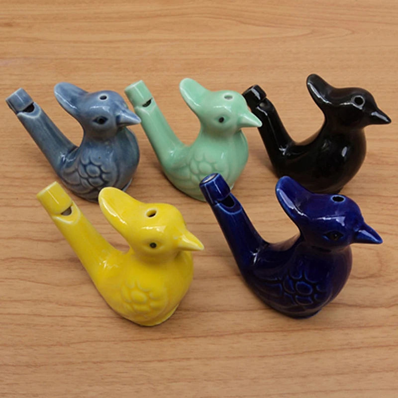 Ceramic Bird Whistle Musical Instrument Toy Kid Early Learning Zpaxo