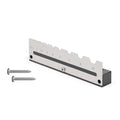 Allen Wrench Holder Organizer – Stainless Steel 1.5–10mm Wall Mount Wrench Holder Rack Zpaxo black